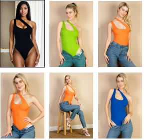 Im Outside Cutout Bodysuit