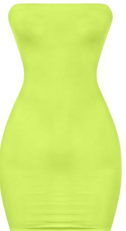 Tube Bodycon Dress Solid